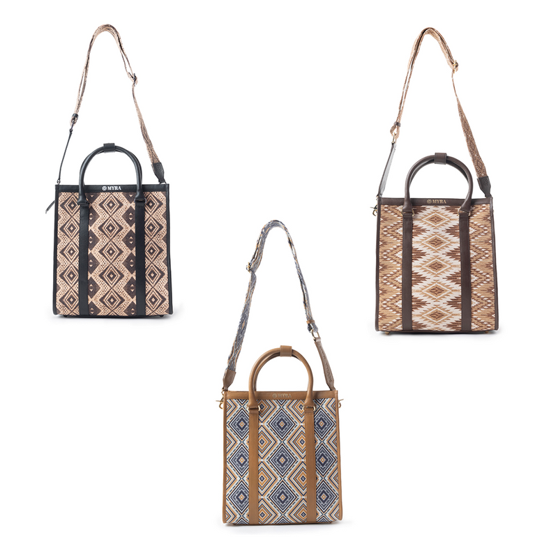 Tribal Legacy Tote Bag In Dark Brown