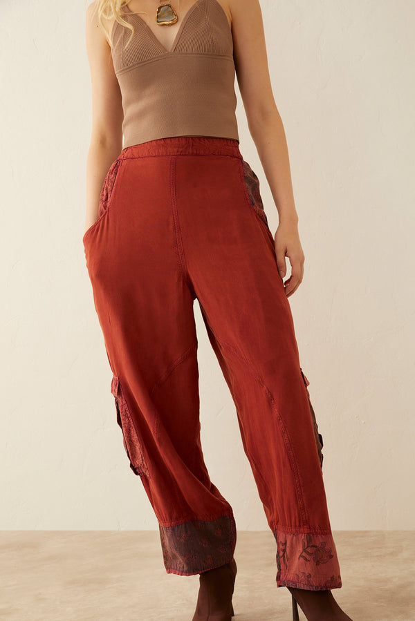 Olivia Daye Patchwork Pants