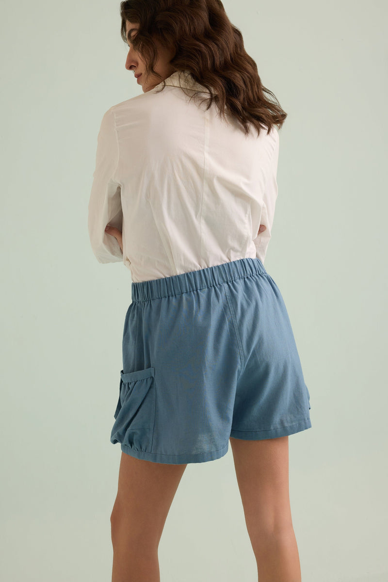 Summerwave Shorts In Blue - Myra USA