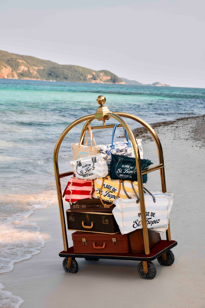 Saint Tropez Tote Bag In Blue