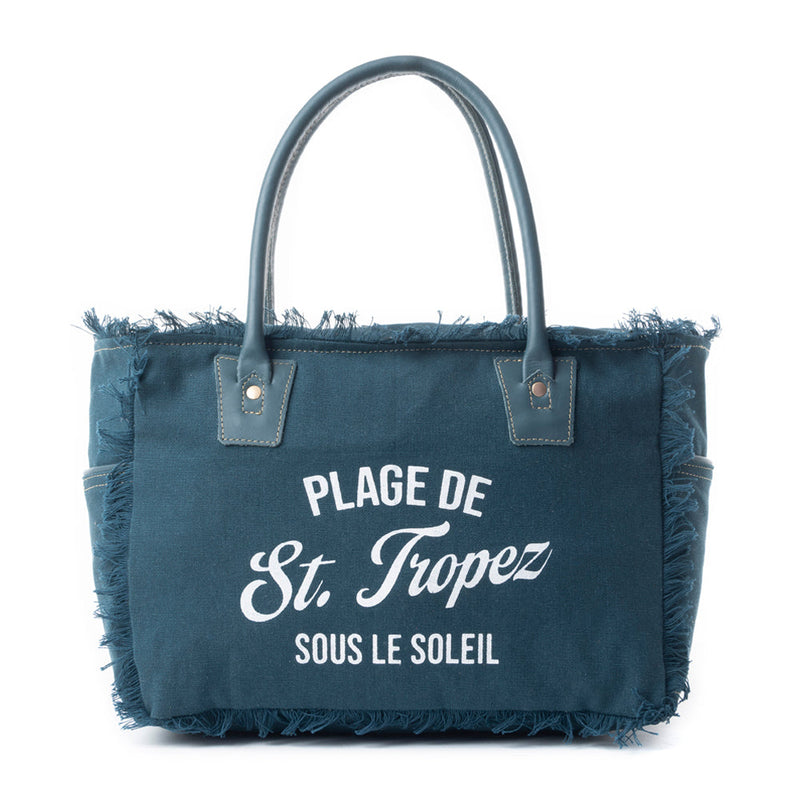 Saint Tropez Tote Bag In Blue