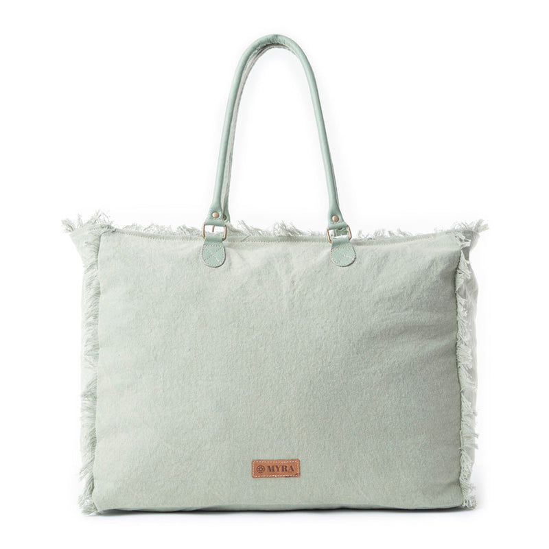 Saint Tropez Weekender Bag In Light Green