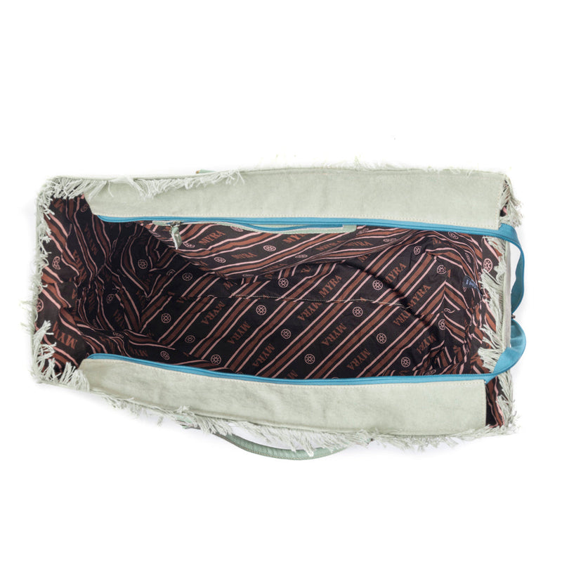 Saint Tropez Weekender Bag In Light Green