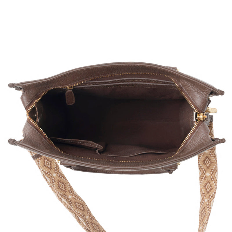 Tribal Legacy Tote Bag In Dark Brown