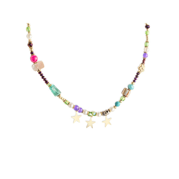 Tri-Star Trail Necklace