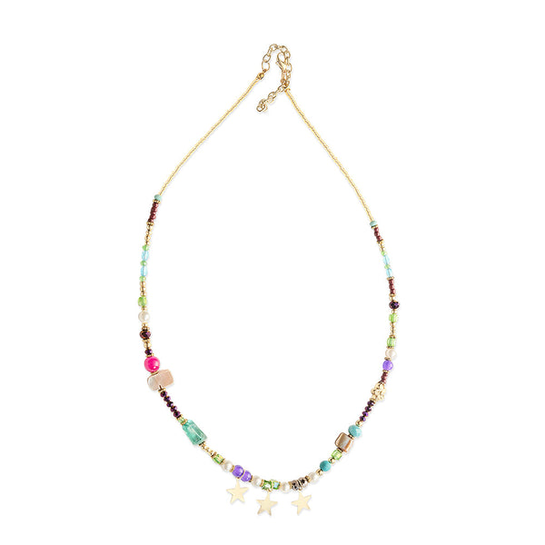 Tri-Star Trail Necklace