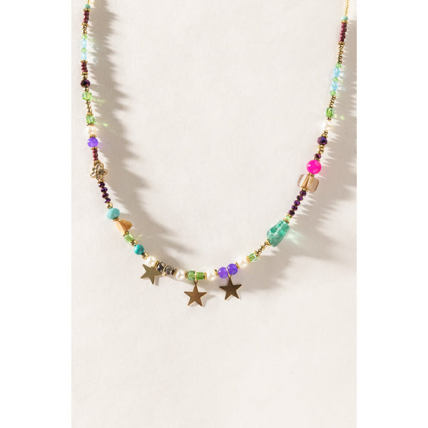 Tri-Star Trail Necklace