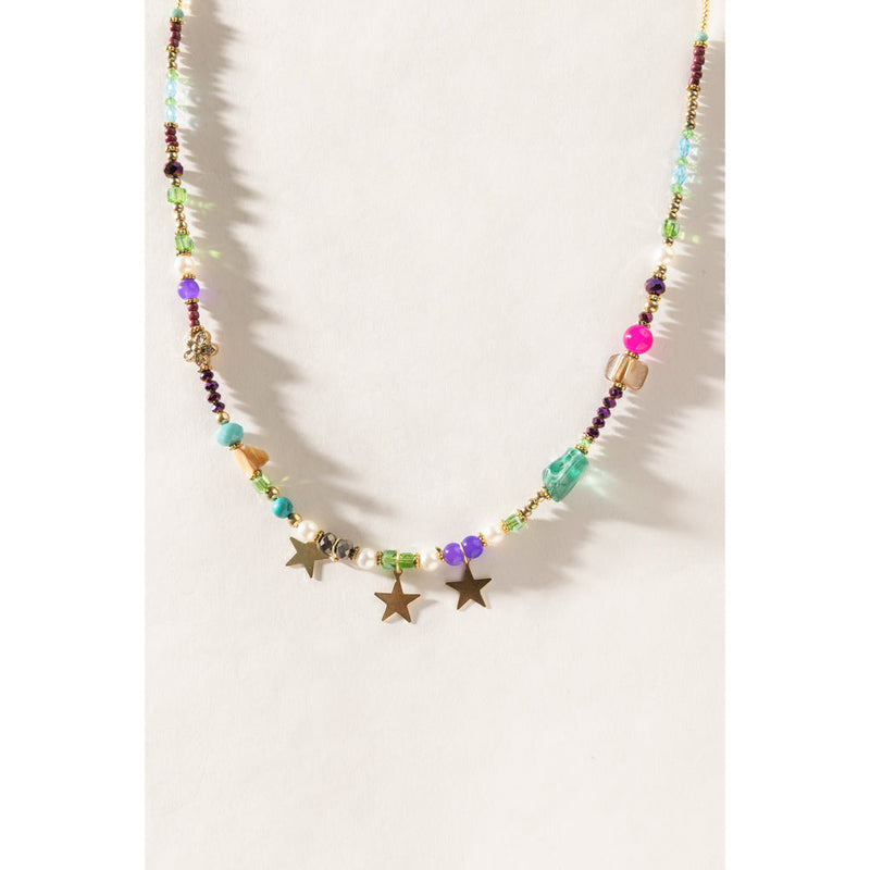 Tri-Star Trail Necklace
