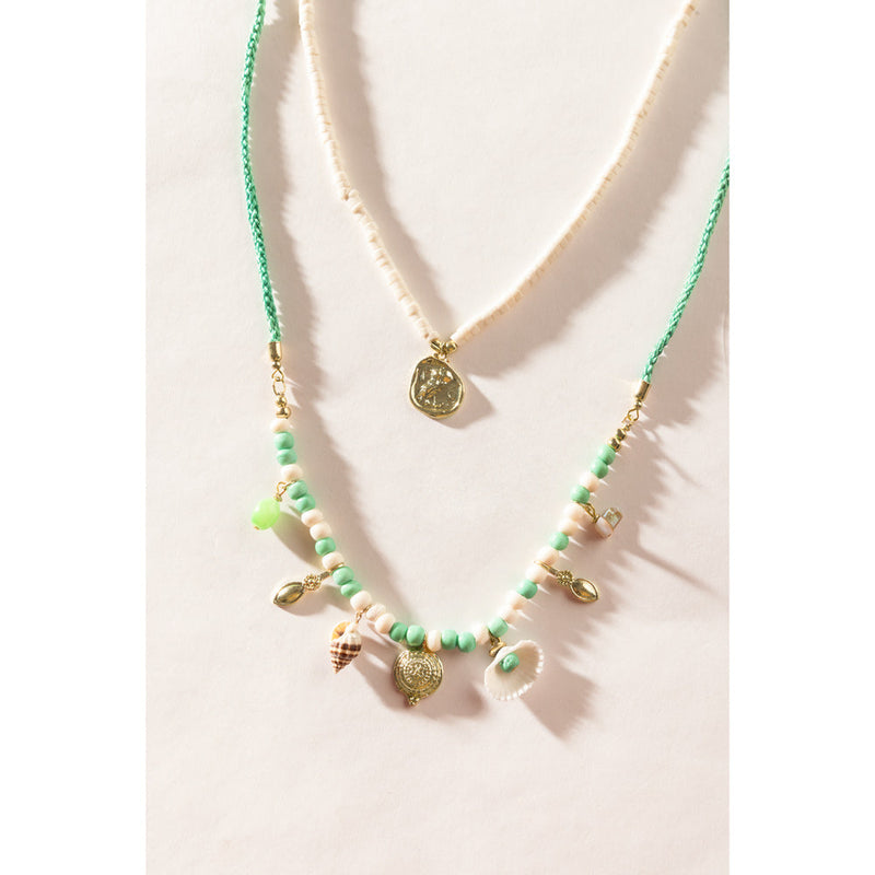 My Treasures Necklace In Green