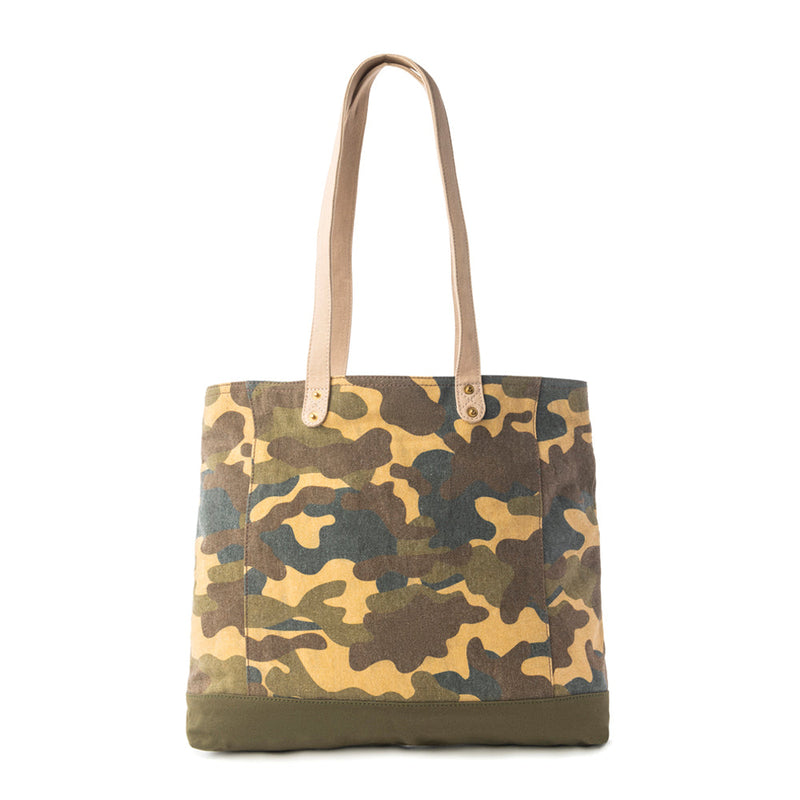 Ranger’s Day Tote Bag in Jungle Camo Green