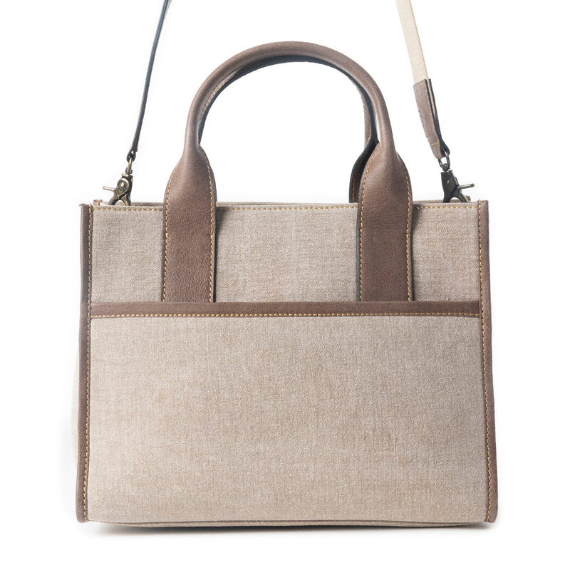 Sel de Mer Crossbody Bag in Old Mill White