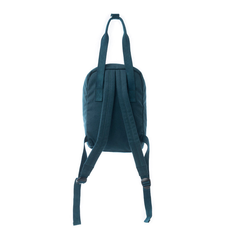 Summit Blue Cotton Backpack in Marine Blue
