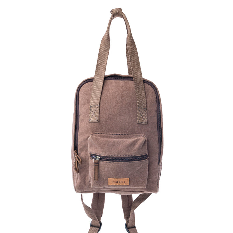 Silent Dune Cotton Backpack in Khaki Taupe