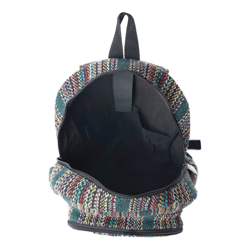 WanderWeave Backpack in Forest Green