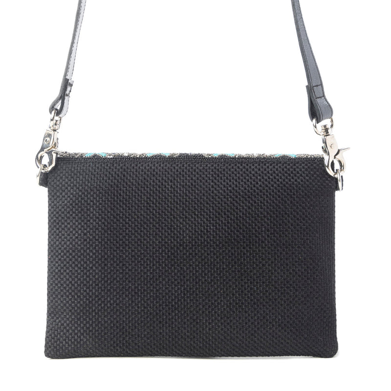 Sahara Sky Crossbody Bag in Frosted Black