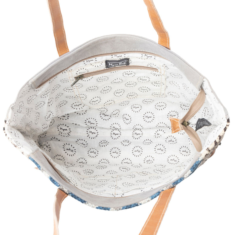 Rhombic Pattern Tote Bag