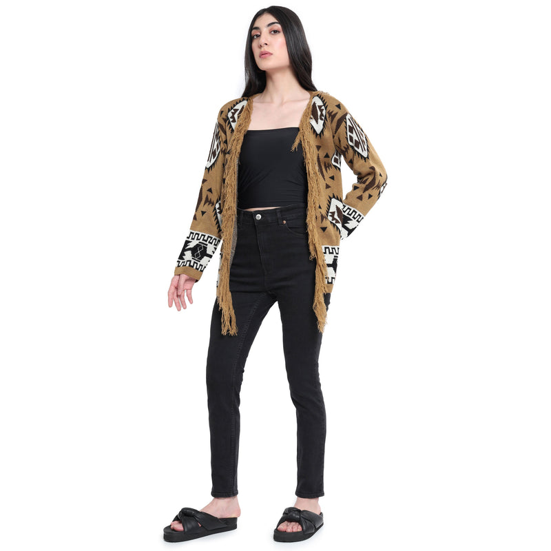 Drape Cardigan Sweater SMALL - MyraUSA