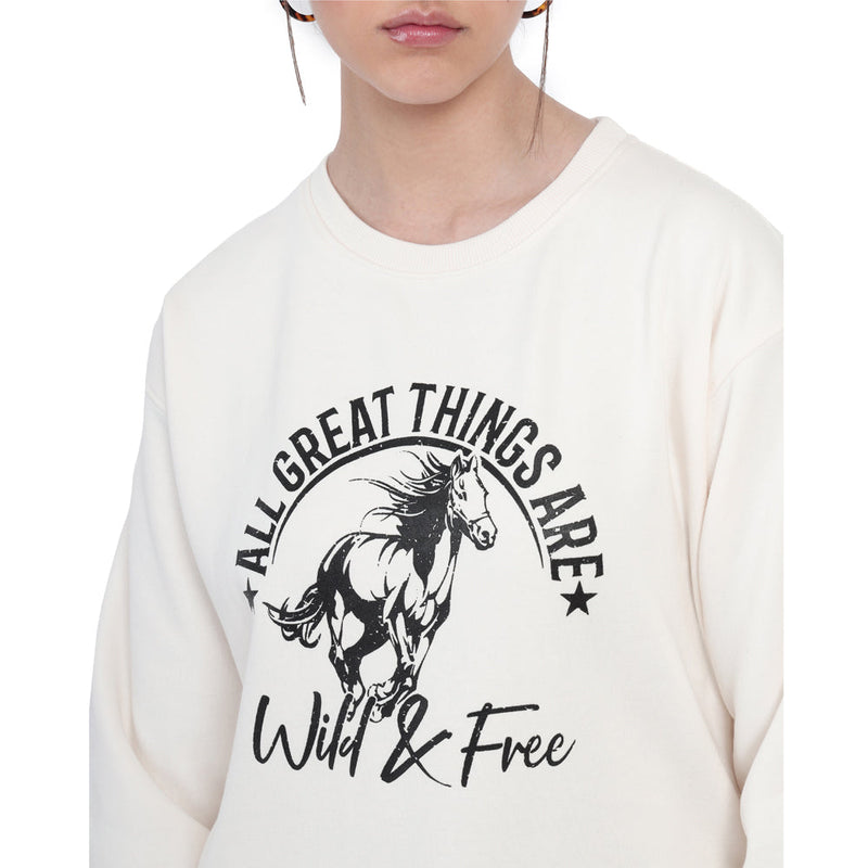 Wild & Free SWEATSHIRTS - MyraUSA